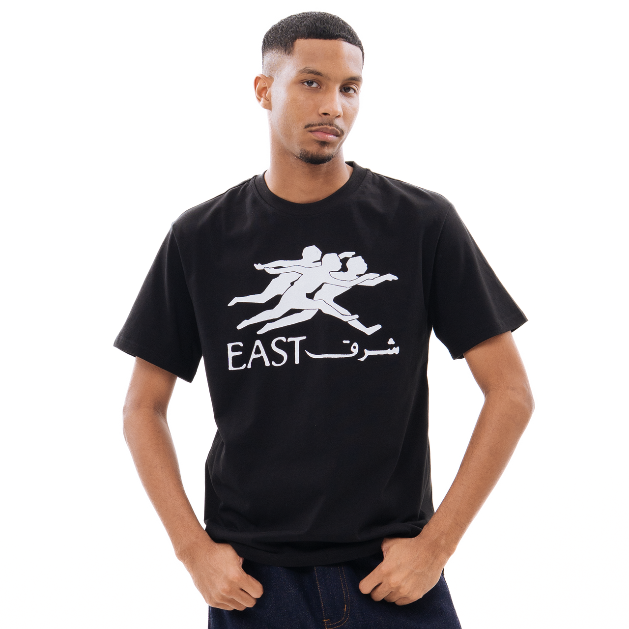 East Runners Tee – Black