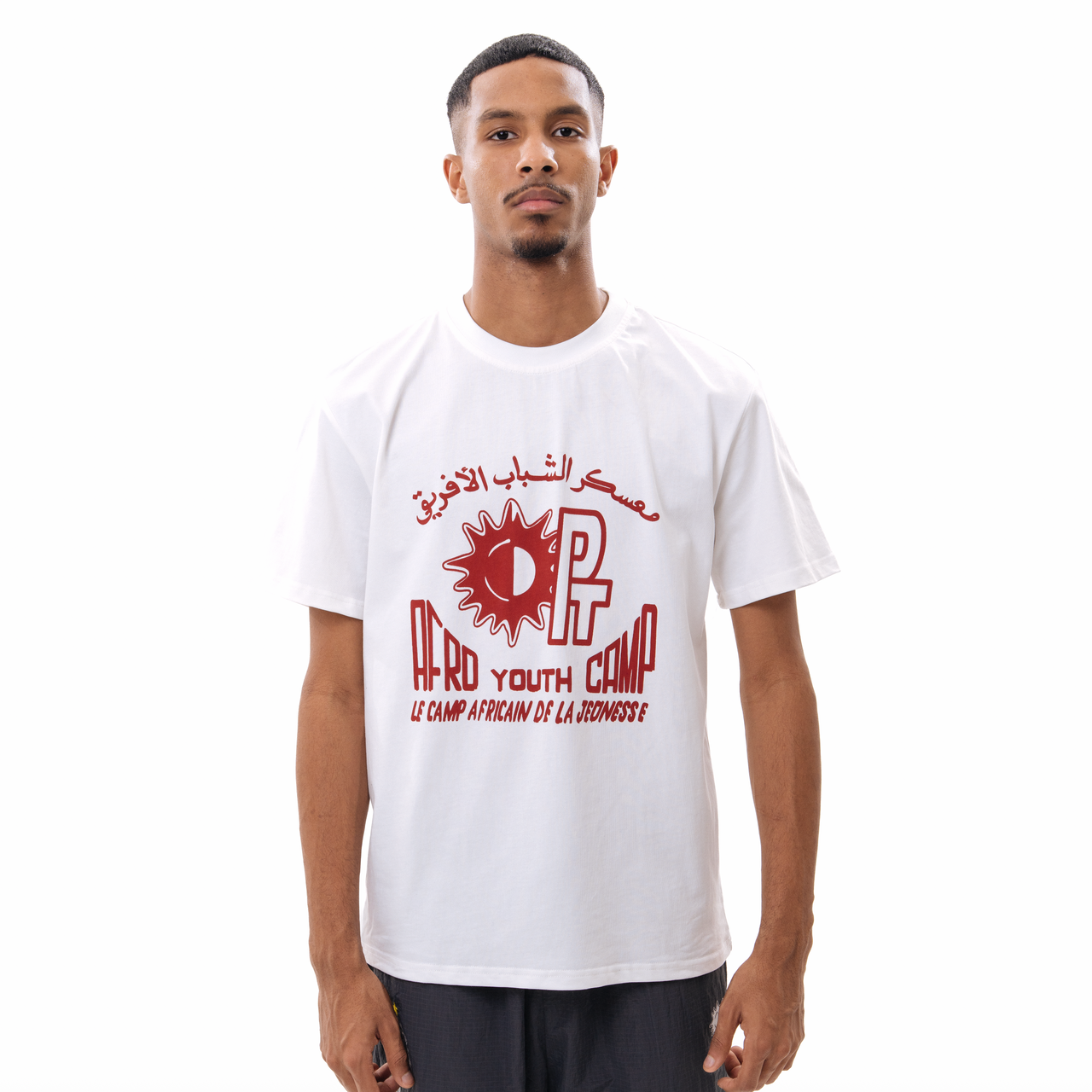 Afro Youth Camp Tee – White