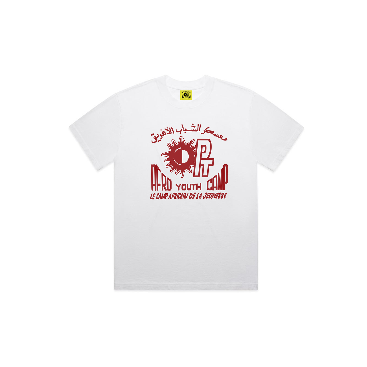 Afro Youth Camp Tee – White