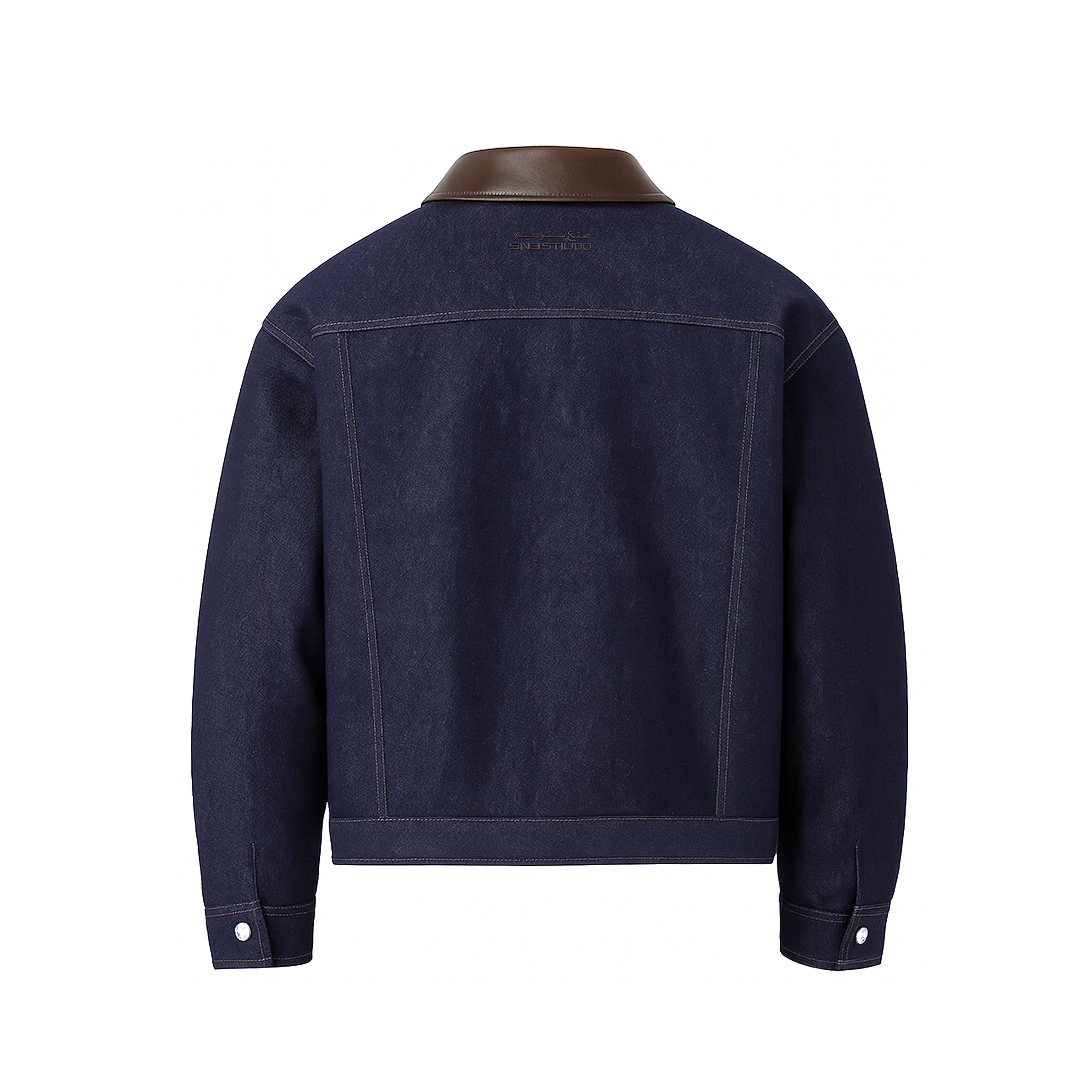 SN3 Raw Denim Work Jacket – Indigo - SN3 Studio