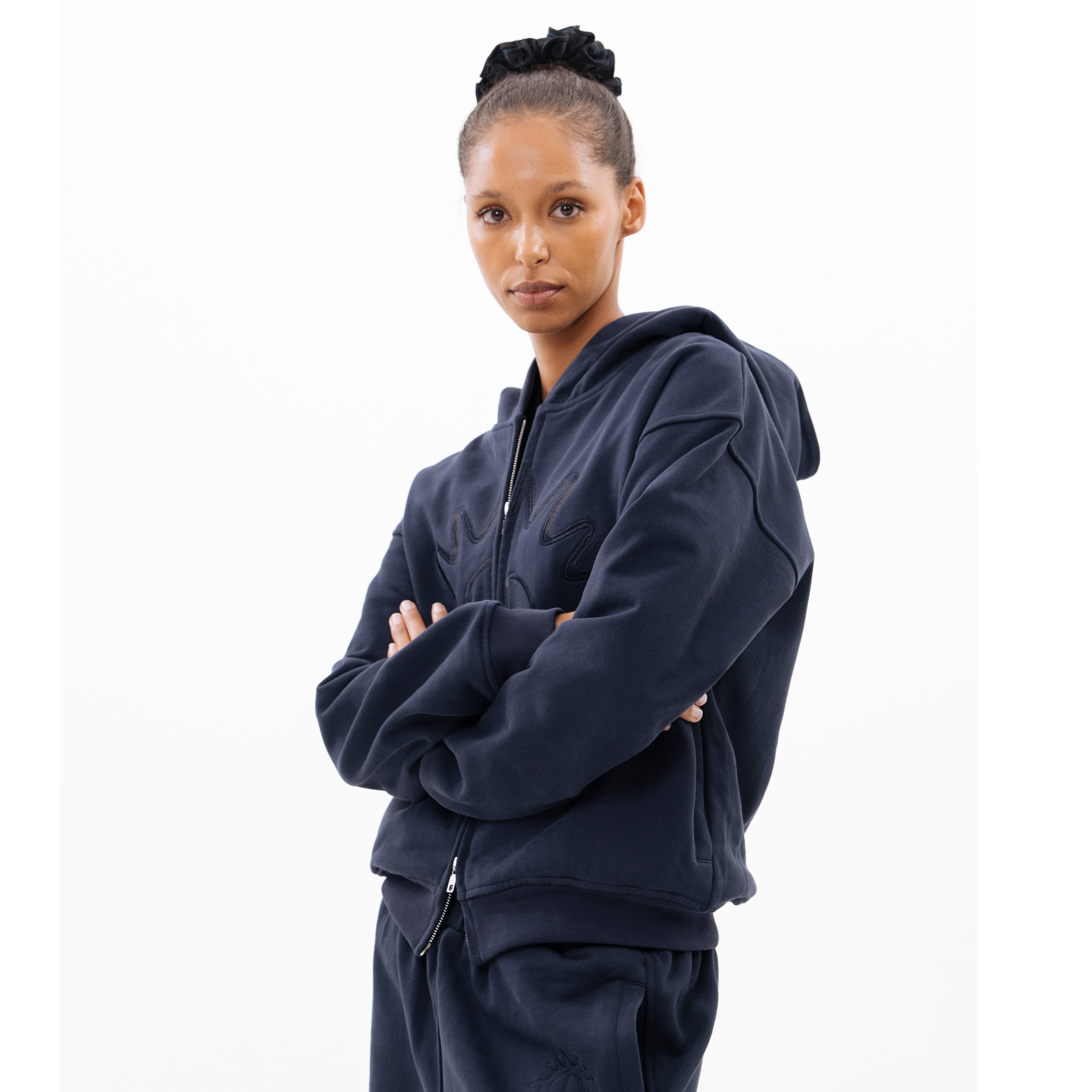 SN3 Sun Hoodie – Navy - SN3 Studio