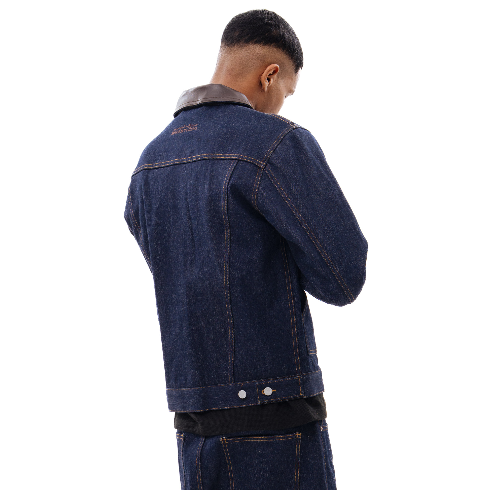 SN3 Raw Denim Work Jacket – Indigo - SN3 Studio