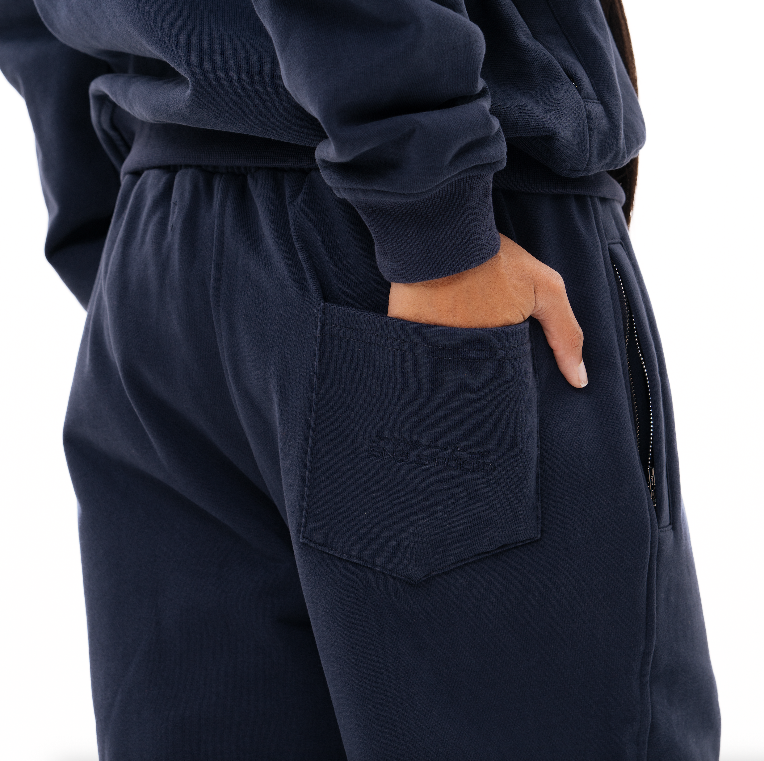 SN3 Sun Sweatpants – Navy - SN3 Studio