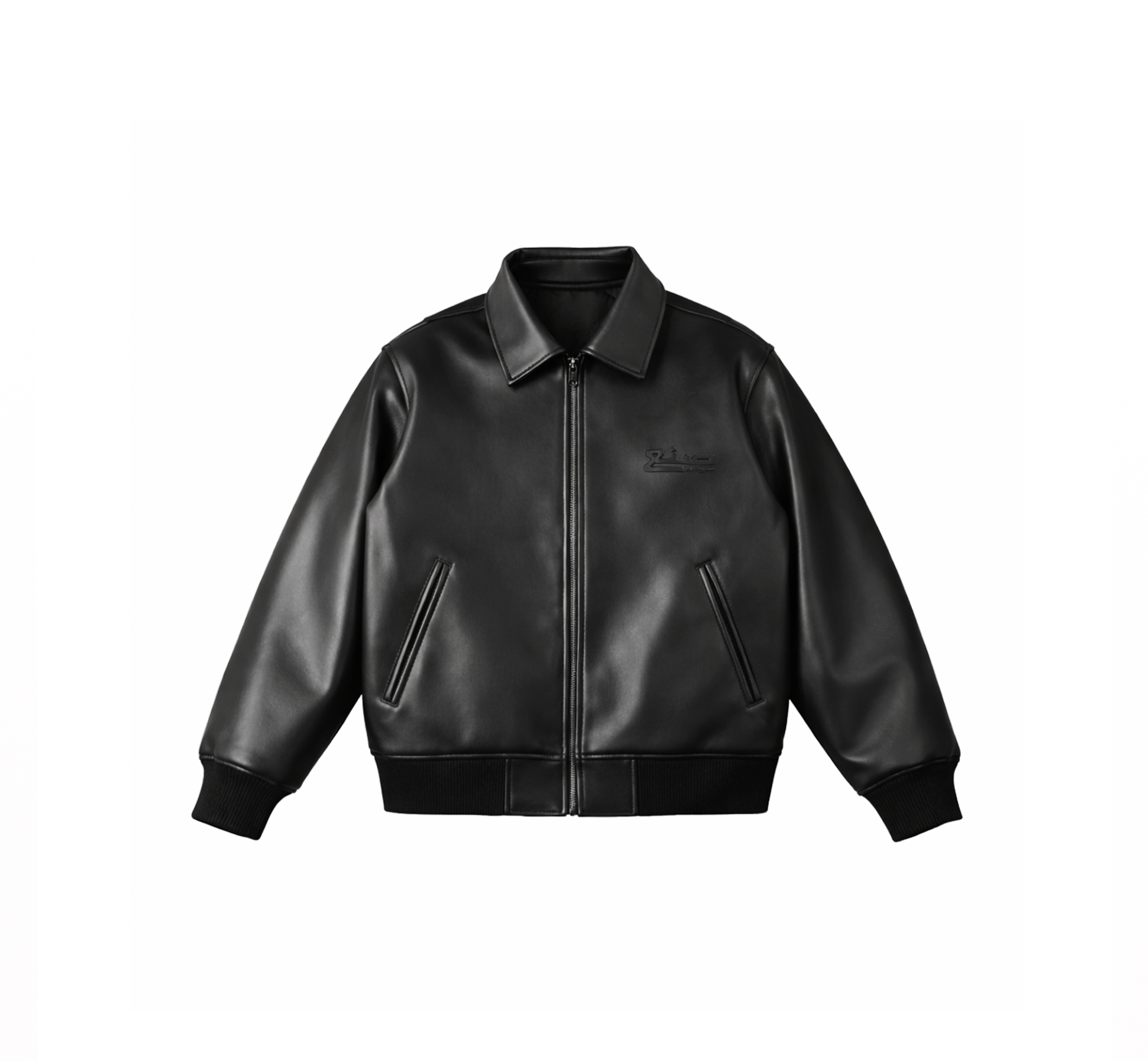 Black Bomber Jacket - SN3 Studio