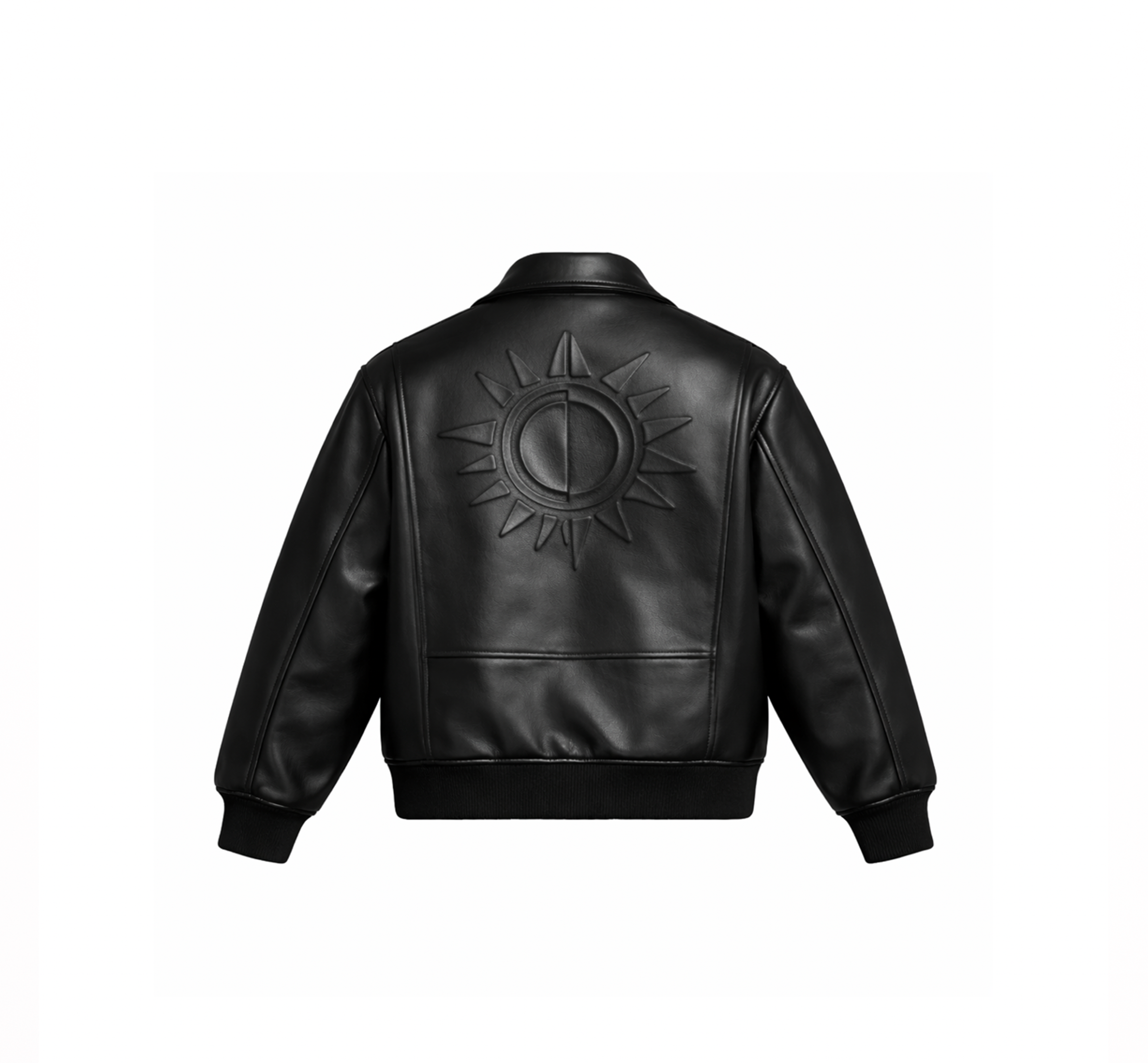 Black Bomber Jacket - SN3 Studio