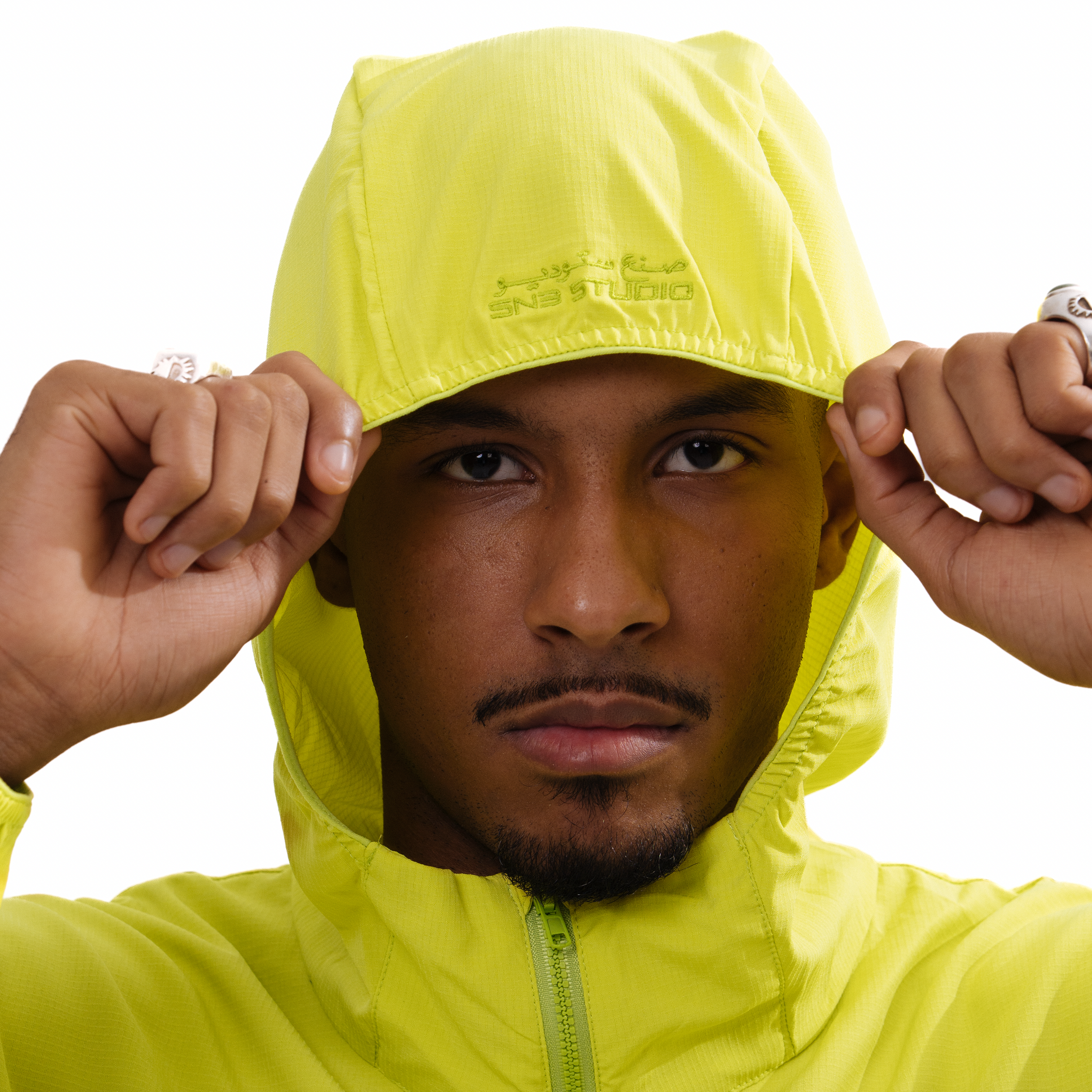 SN3 Windbreaker – Neon Yellow - SN3 Studio