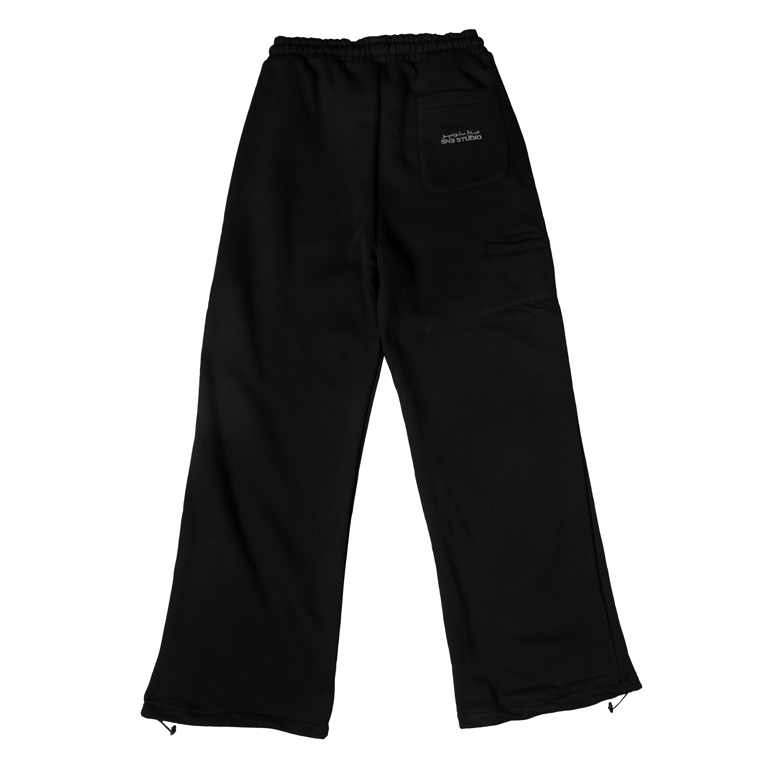 SN3 Studio Black Wide Leg Pant