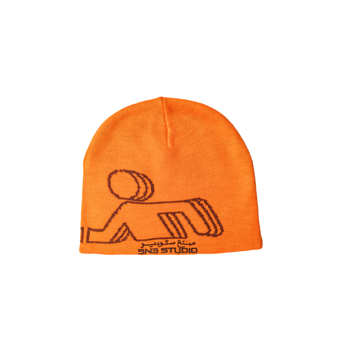 Orange Beanie SN3