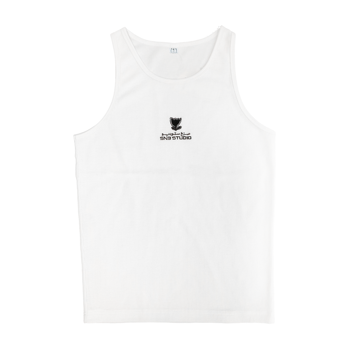 Blossom Logo Tank Top - White